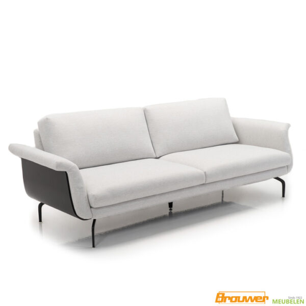 design-bank-houten zijkant-3zit-witte zitbank