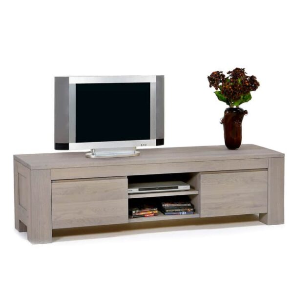 170 cm tv meubel massief eiken opberg 6000 serie