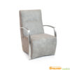 fauteuil-rvs-arm-geborsteld-staal-armleggers