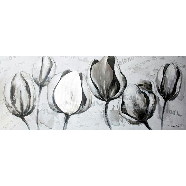 Schilderij Tulpen 60x150 – Brouwer