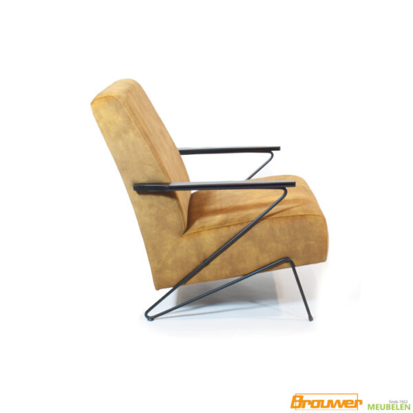 velours fauteuil stoel noord-holland