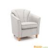 fauteuil club licht aparte rug