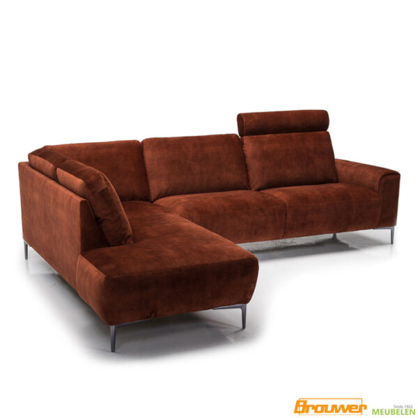 velvet relaxbank adore copper hoekbank heerhugowaard alkmaar