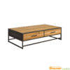 salontafel teakhout met lade