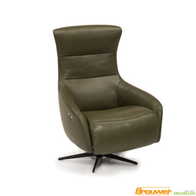 relaxfauteuil-leer-groen-moss-leder