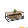 salontafel-mangohout-met-lade-120x60-140x70 cm-zwevend