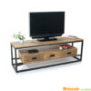 tv-meubel-mangohout-3lade-150cm-met-lade