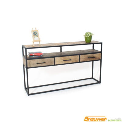 ondiepe sidetable console 30 cm kastje haltafel