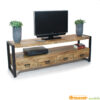 tv meubel 180 cm mangohout britt noord-holland