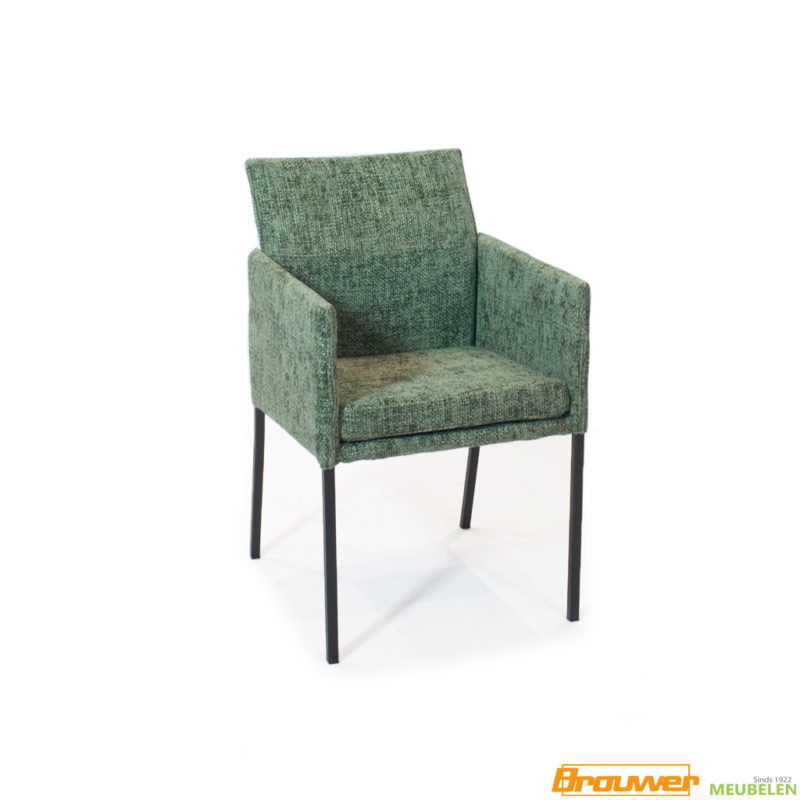 armstoel groen renegade stof bekleding stoel modern