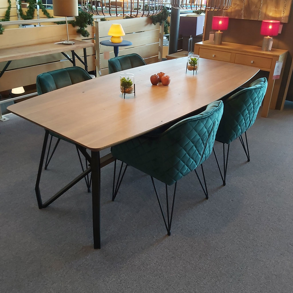 Eettafel 220x80/100 Brouwer Meubelen