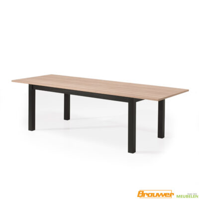 uitschuifbare tafel tuimel recht melamine meubels
