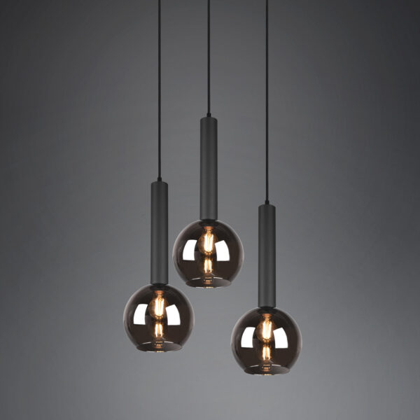 Hanglamp ‘Clay’ 3L Rond - Afbeelding 4