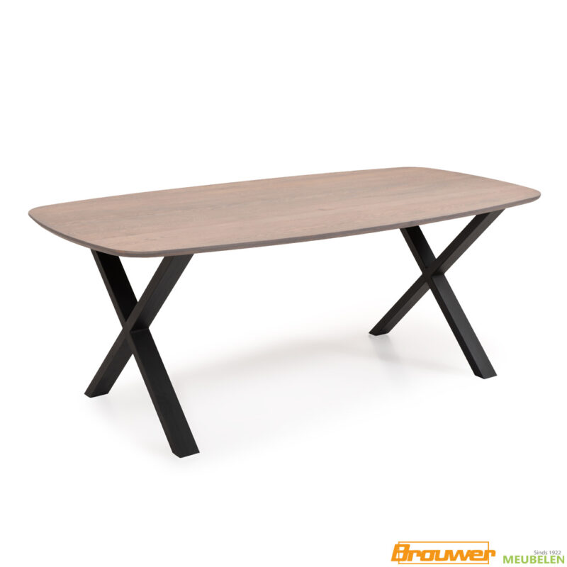 deens ovale tafel x poot