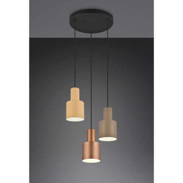Hanglamp ‘Agudo’ 3 Lichts - Afbeelding 2