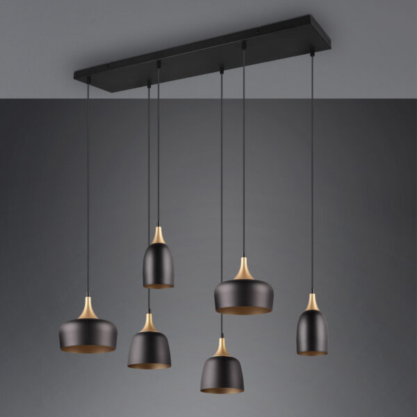 Hanglamp ‘Chico’ 6 Lichts - Afbeelding 3