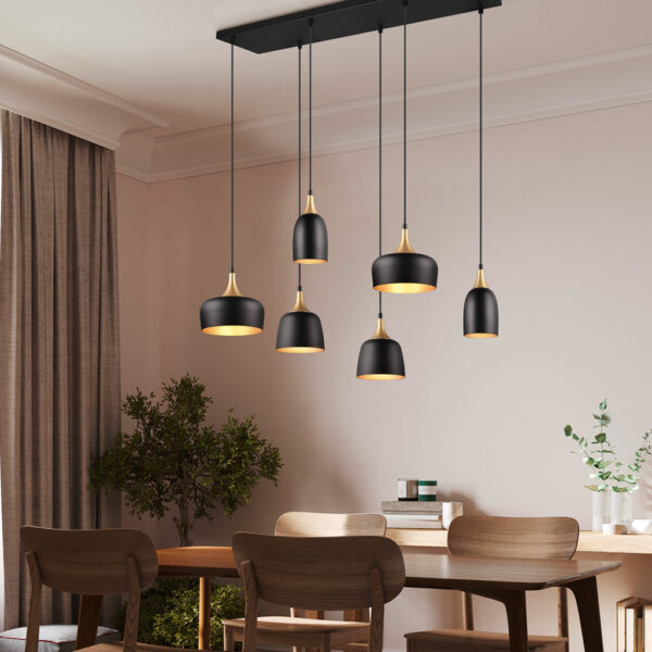 Hanglamp ‘Chico’ 6 Lichts - Afbeelding 5
