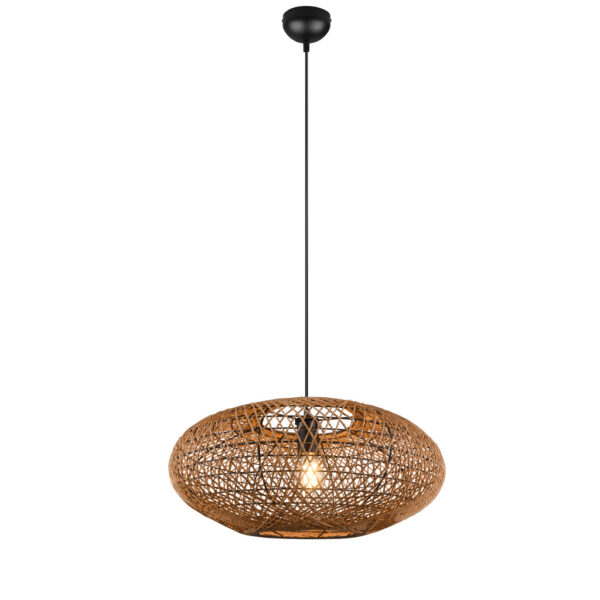 hanglamp van riet Sisal