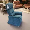 Relaxfauteuil Nora Petrol - Afbeelding 2