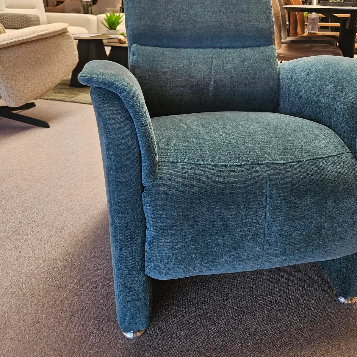 Relaxfauteuil Nora Petrol - Afbeelding 3