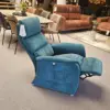 Relaxfauteuil Nora Petrol - Afbeelding 4