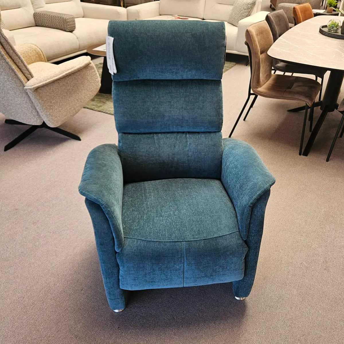 Relaxfauteuil Nora Petrol - Afbeelding 5