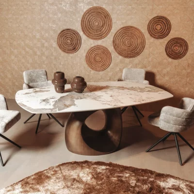 eetkamertafel marmer, tafel castello, tafel wit