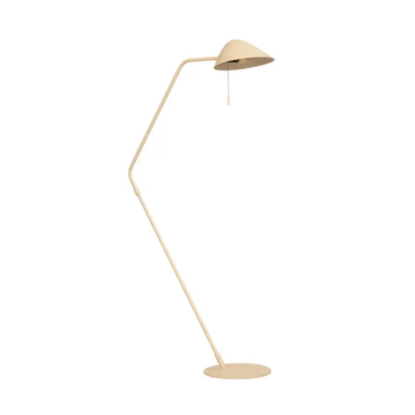 vloerlamp zand kleur lotte vloerlamp met knik