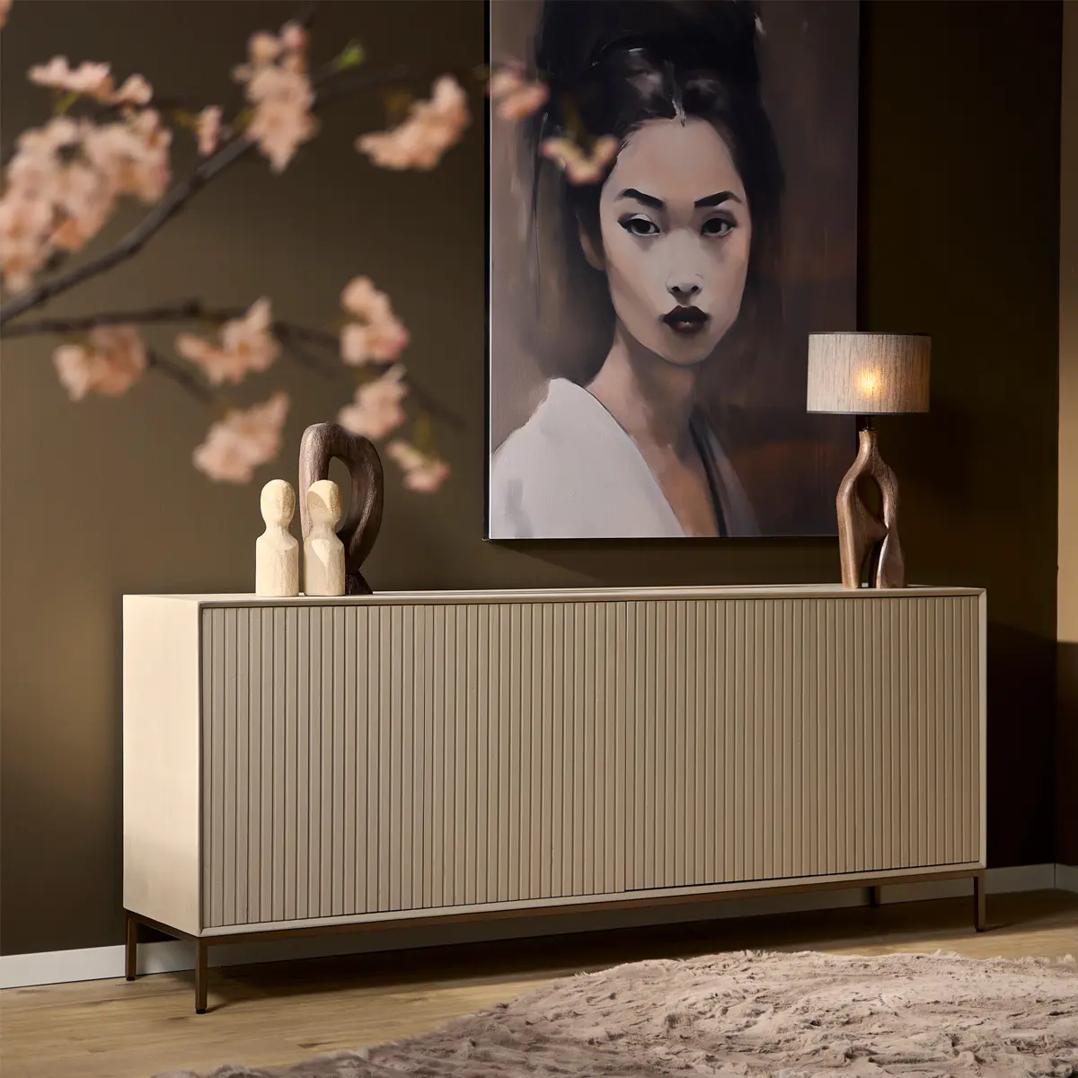 Dressoir Madison Zand - Afbeelding 4