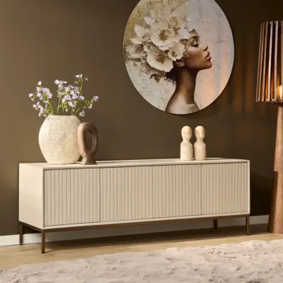 tv zand kleur beige madison starfurn latjes brons kleur