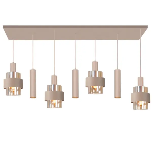 Hanglamp Marrone Recht 7L