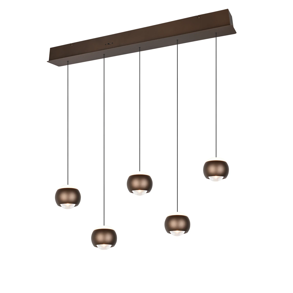 Hanglamp Orbit 5L Espresso