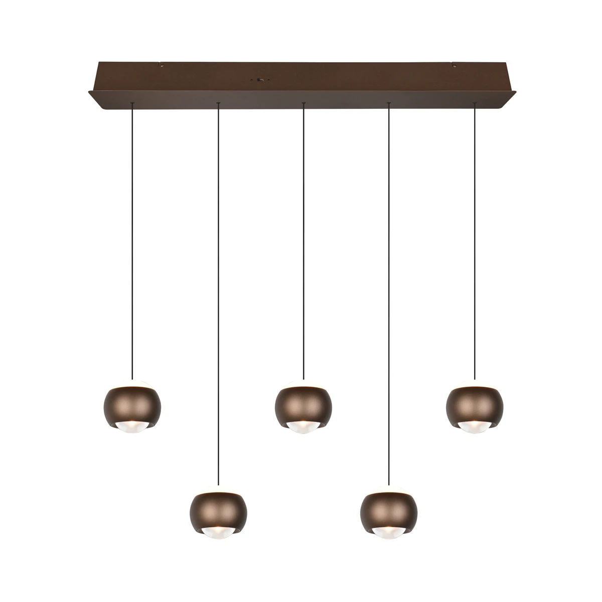 Hanglamp Orbit 5L Espresso - Afbeelding 2