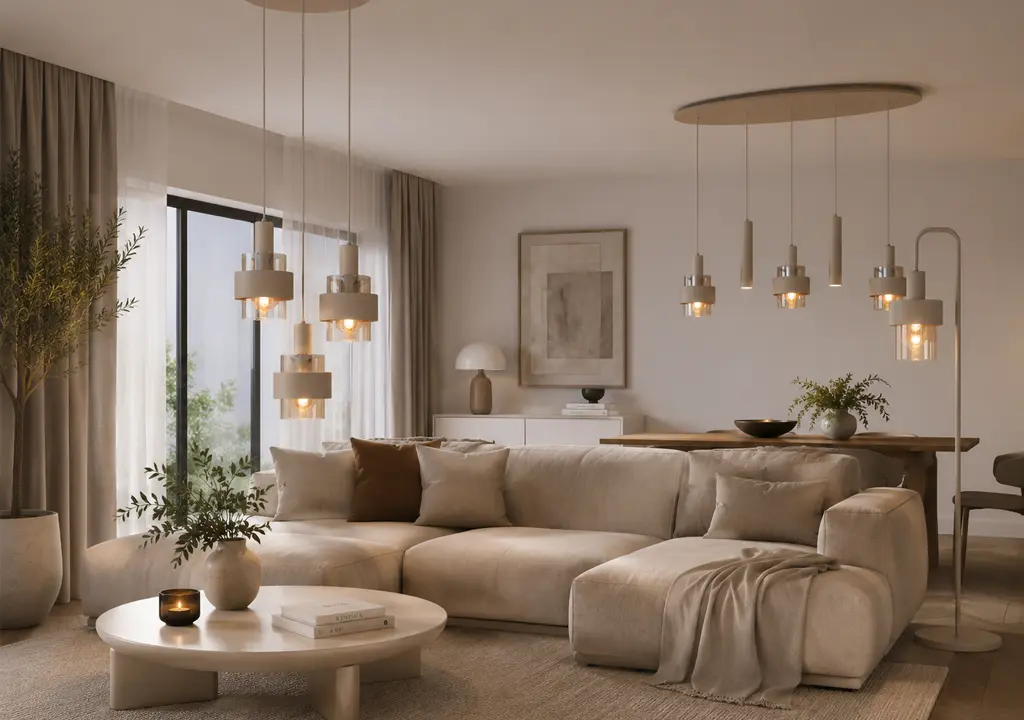 marrone lampen serie highlight zand kleur marrone verlichting