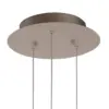 plafondplaat champagne egg 25 diameter beige kleur