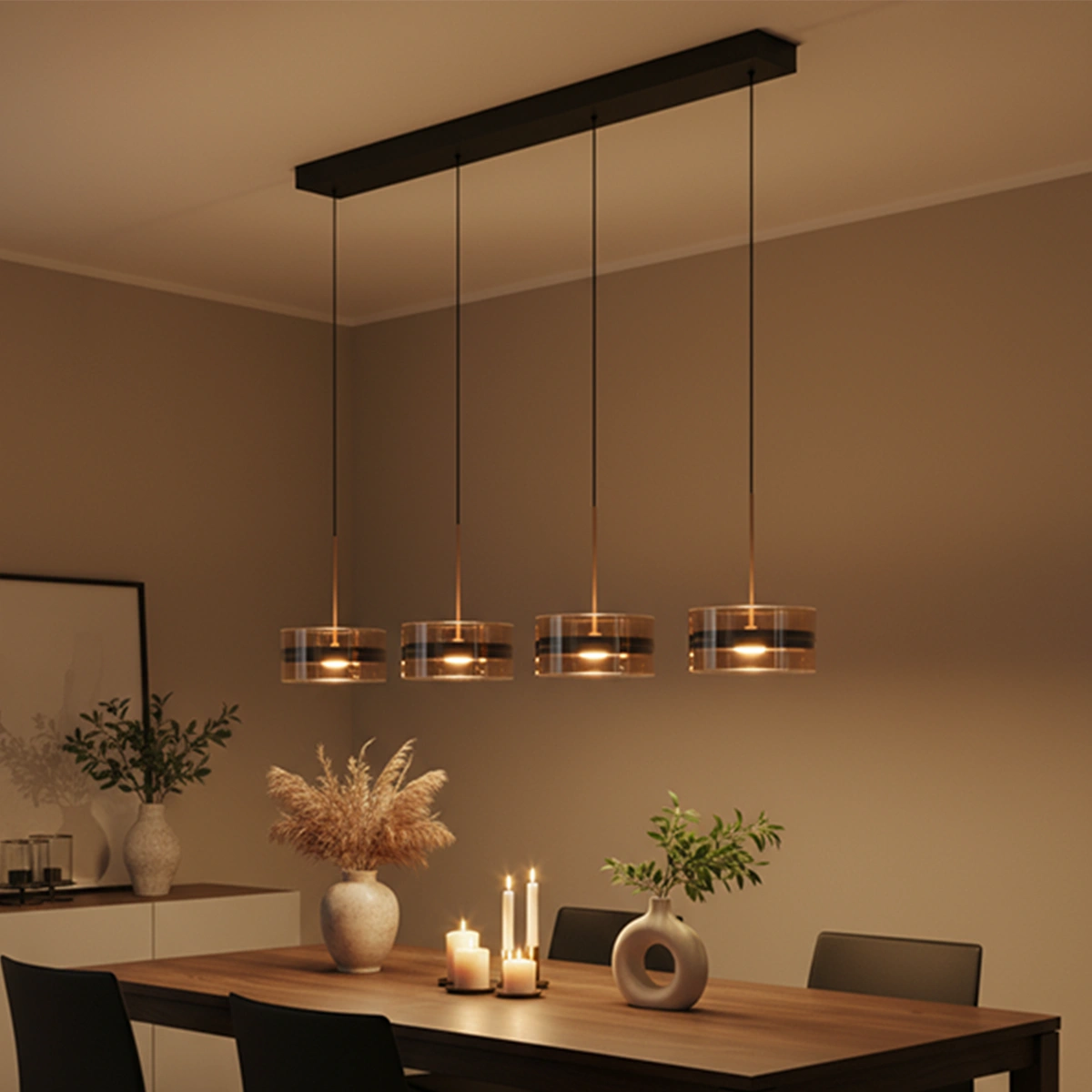 Hanglamp Enzo 4 Lichts - Afbeelding 5