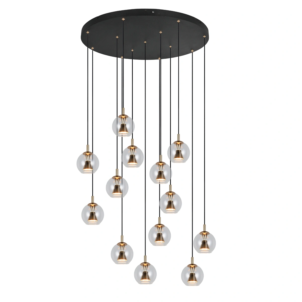 grote hanglamp voor hal of entree 300 cm in hoogte