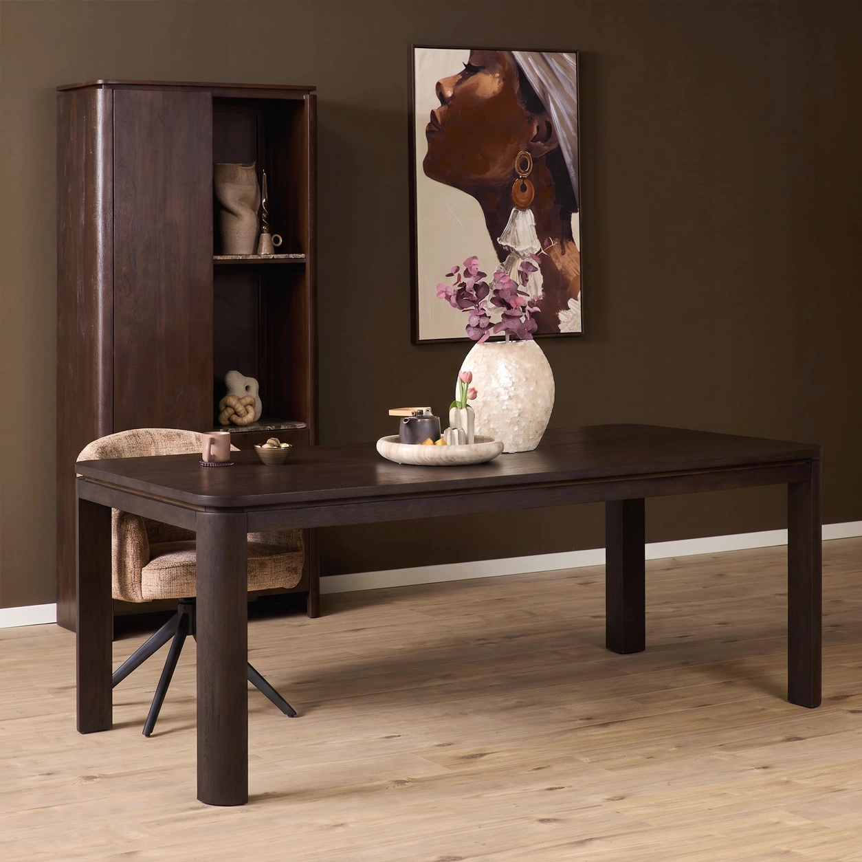 Eettafel Dallas Walnoot - Afbeelding 8