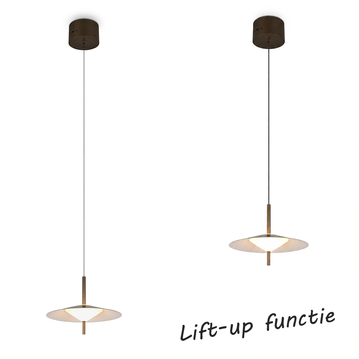 Hanglamp Amalia 1 Lichts - Afbeelding 3