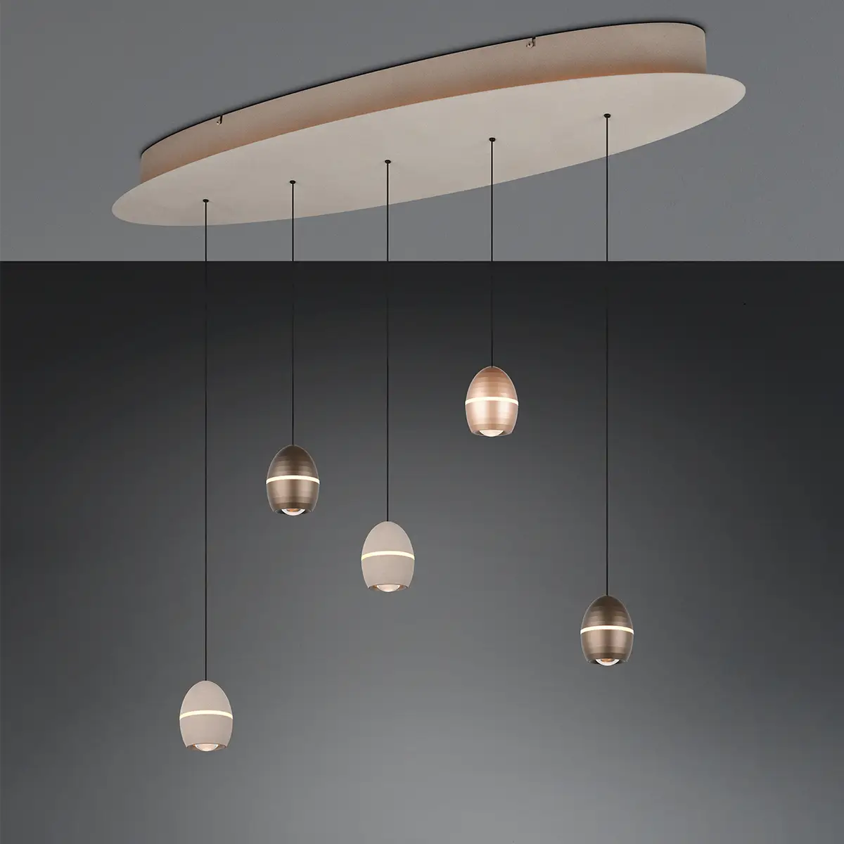 Hanglamp Bedford 5 Lichts - Afbeelding 5