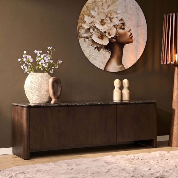 TV-Meubel Dallas Walnoot 165 cm