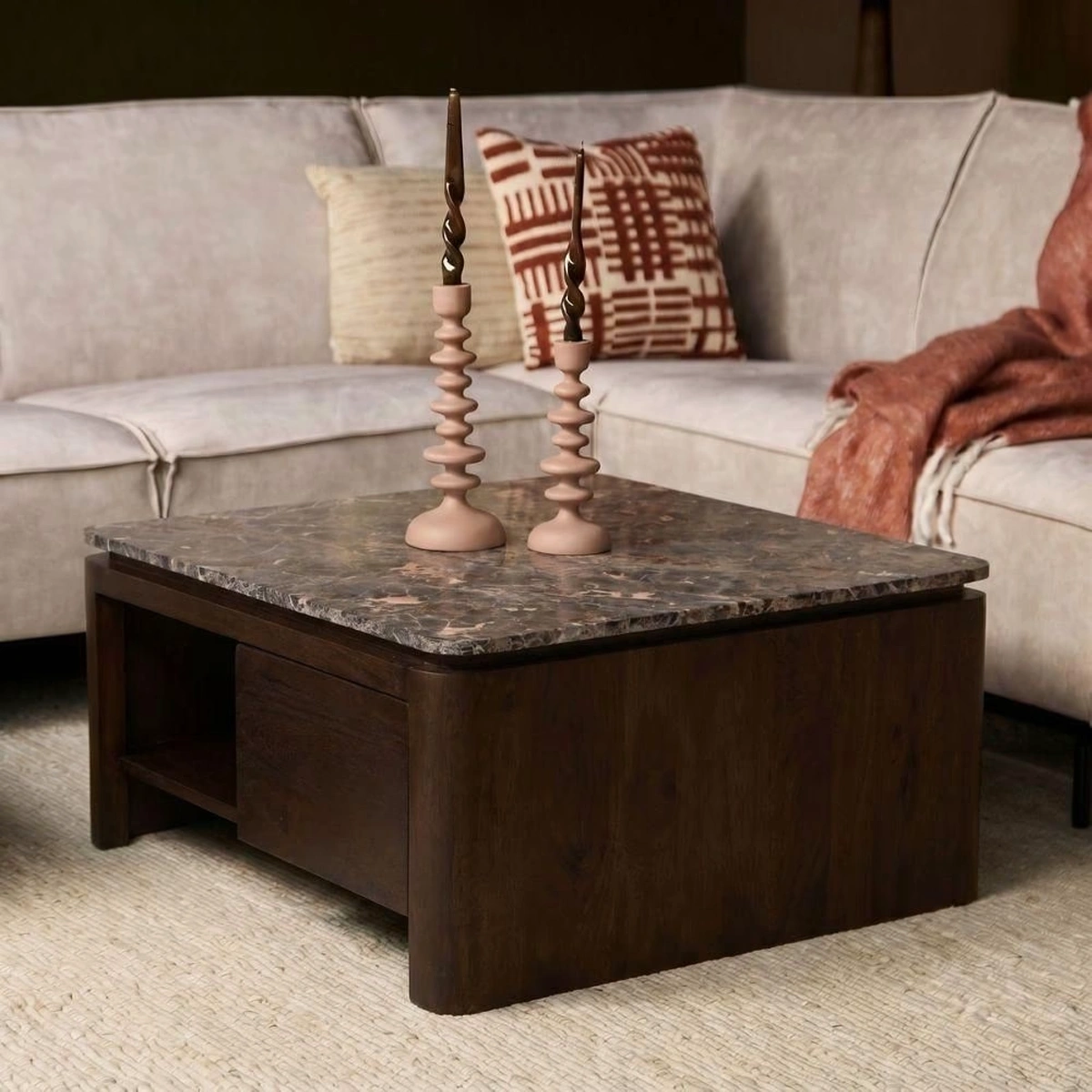 Salontafel Dallas Walnoot