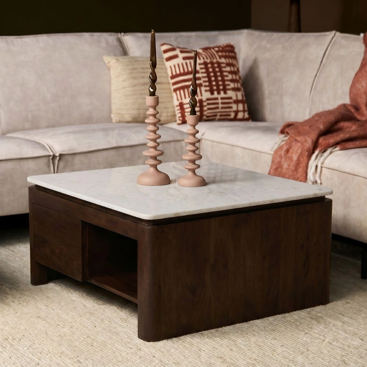 Salontafel Dallas Walnoot - Afbeelding 2