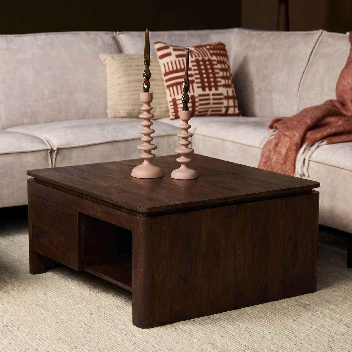 Salontafel Dallas Walnoot - Afbeelding 3