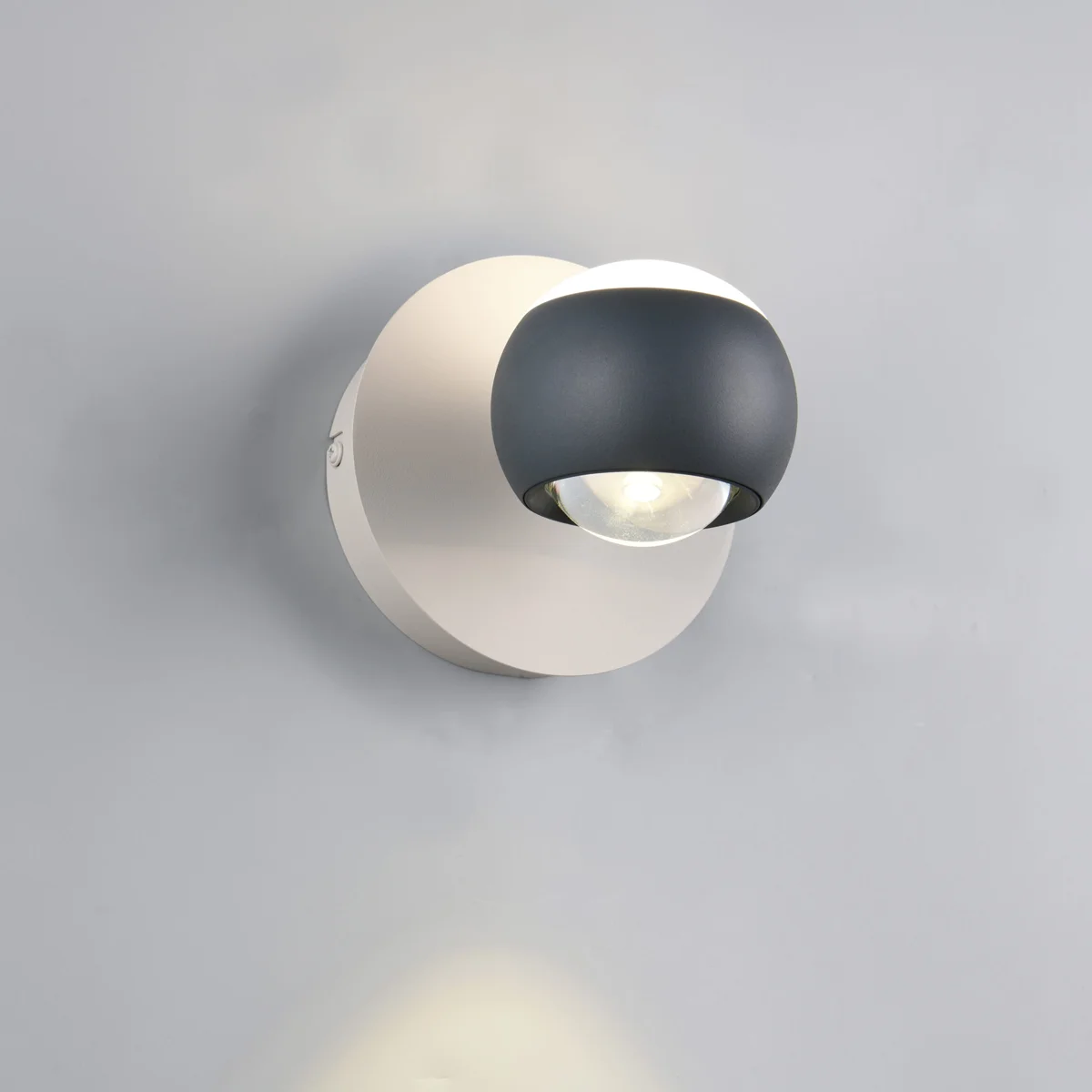 Wandlamp Cannon Antraciet - Afbeelding 2